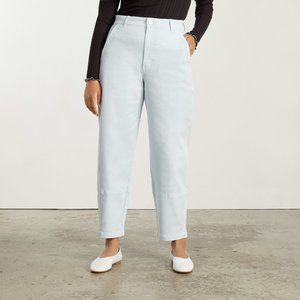 Everlane The Utility Barrel Pant - Sky Blue - Regular 00